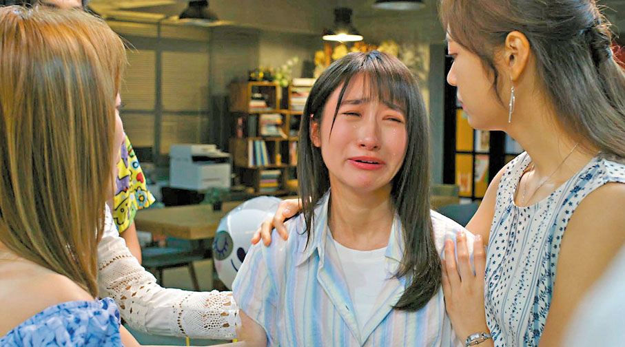 ●黃紫恩拍喊戲無難度。