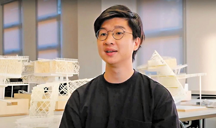 ●Frederick希望建築設計可讓使用者自由發揮空間的用途。 主辦方供圖