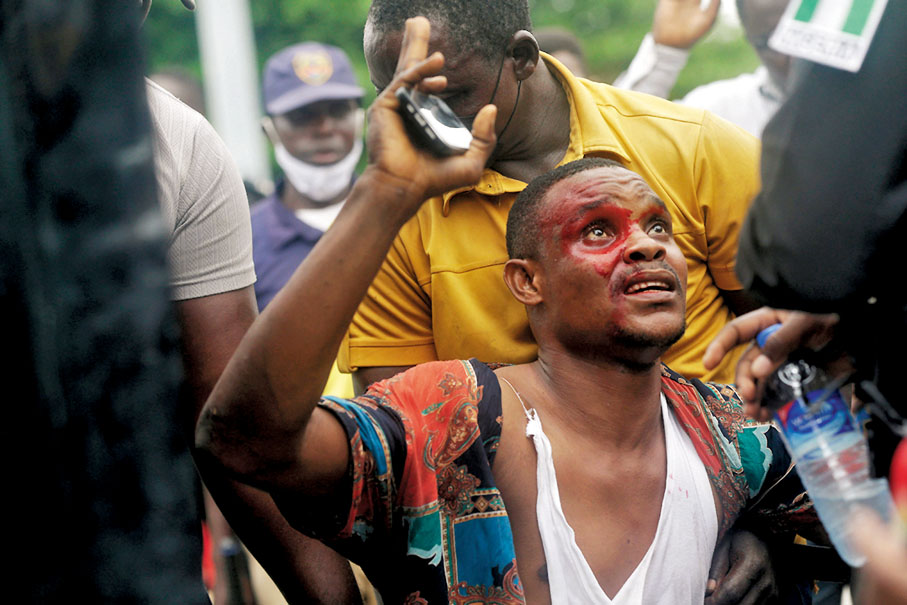 ●尼日利亞至今動盪不斷。 美聯社