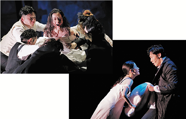 ●孟京輝版《紅與黑》在烏鎮戲劇節上演。