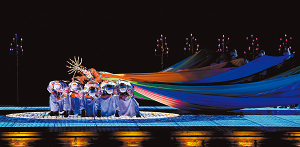 ●實景歷史舞劇《長恨歌》受觀眾熱捧。