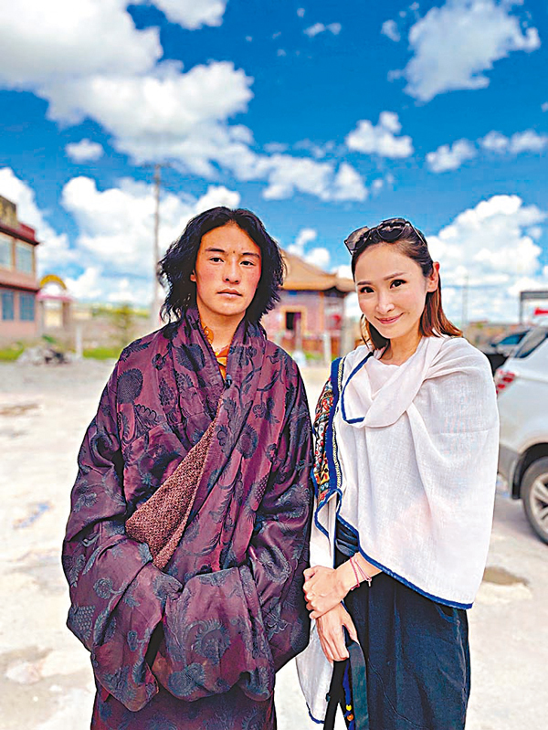 ●陳貝兒大讚當地帥哥特別多。