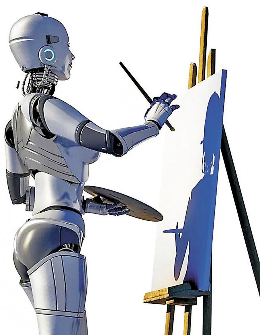 ●現在開始採用人工智能機器人設計師，創造時裝系列。 網上圖片