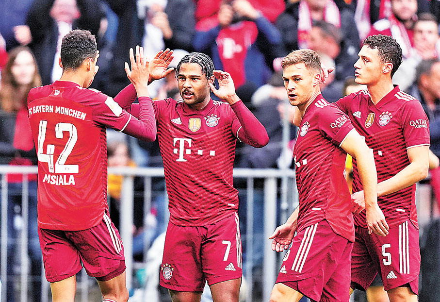 ●拜仁攻力冠絕整個歐洲。  美聯社