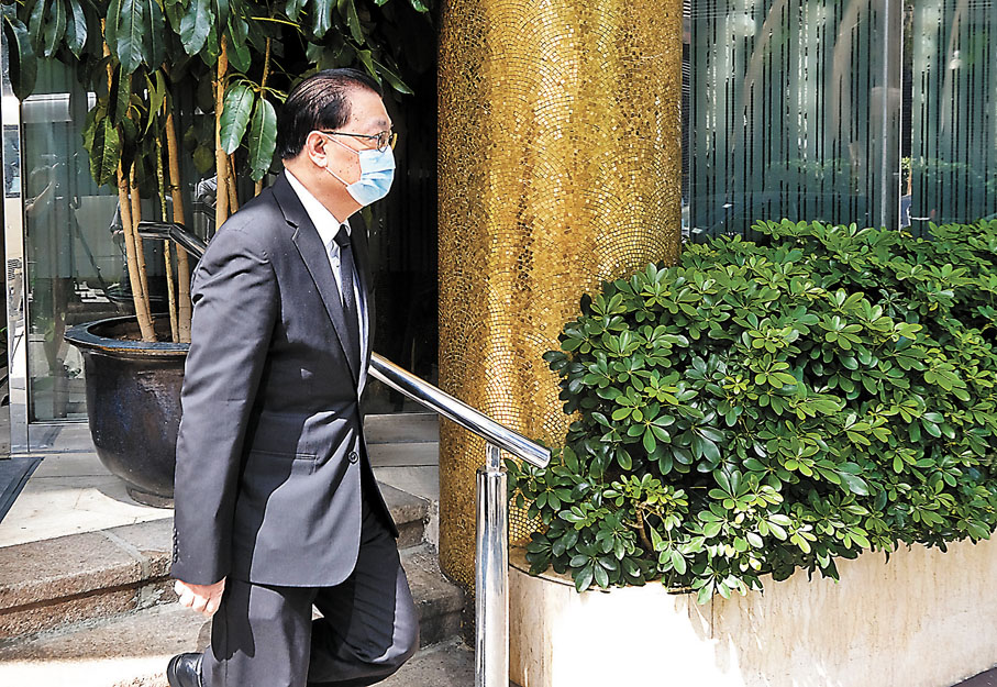 ●譚耀宗　香港文匯報記者  攝