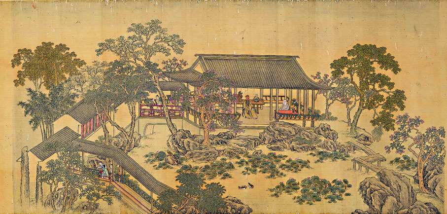 ●王雲《休園圖》