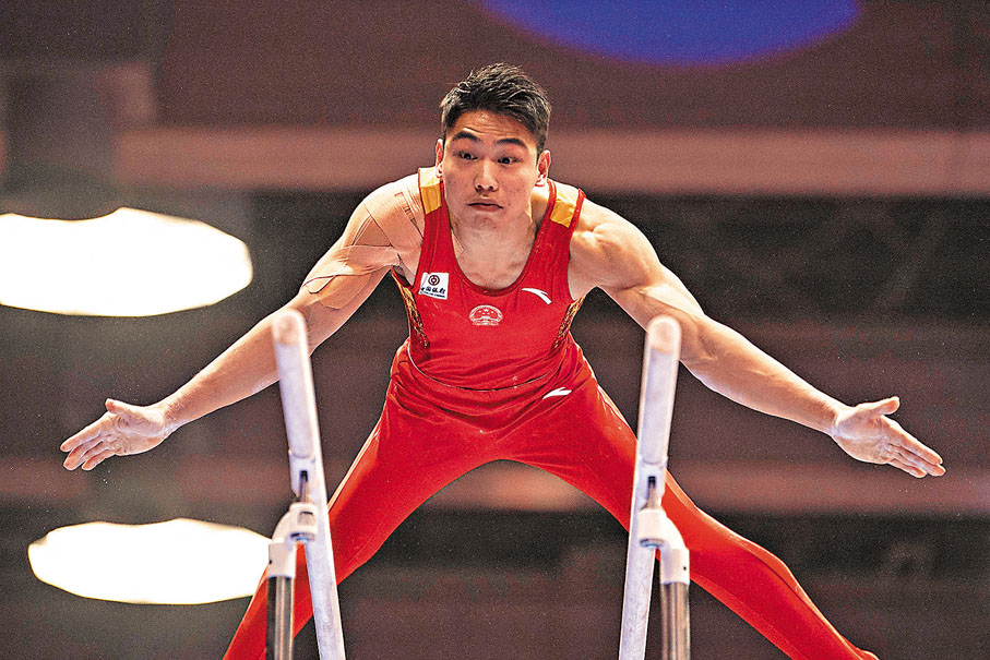 ●胡旭威力壓日本選手萱和磨和菲律賓名將尤洛奪冠。法新社