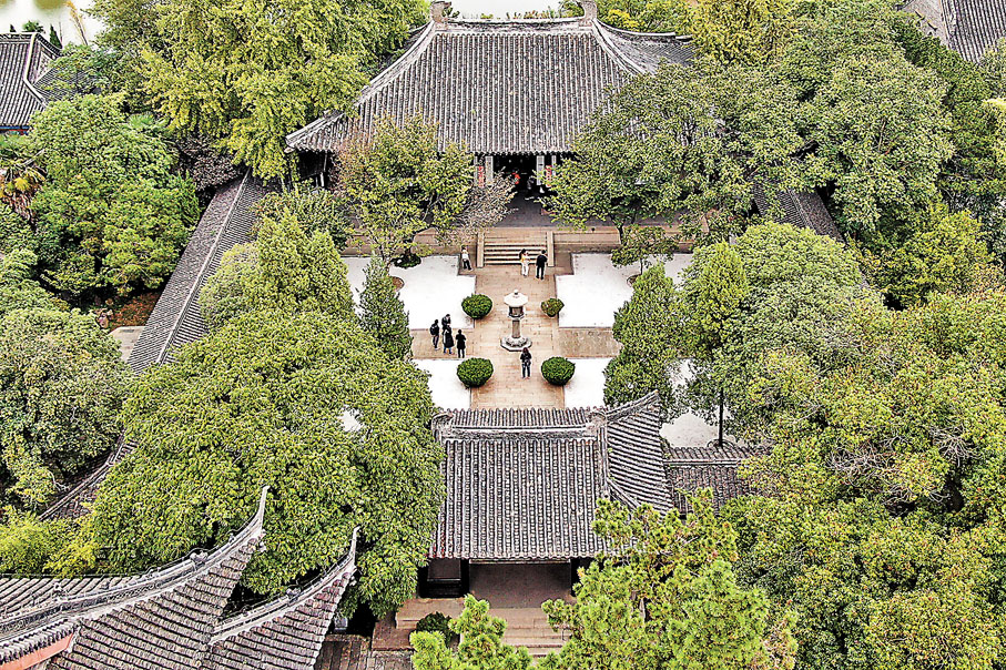 ●航拍大明寺平山堂