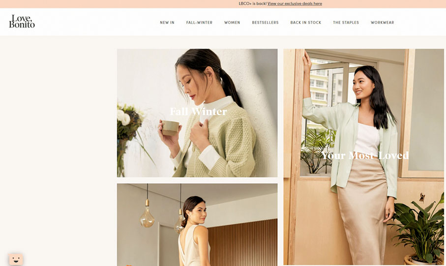 ●Love, Bonito官網