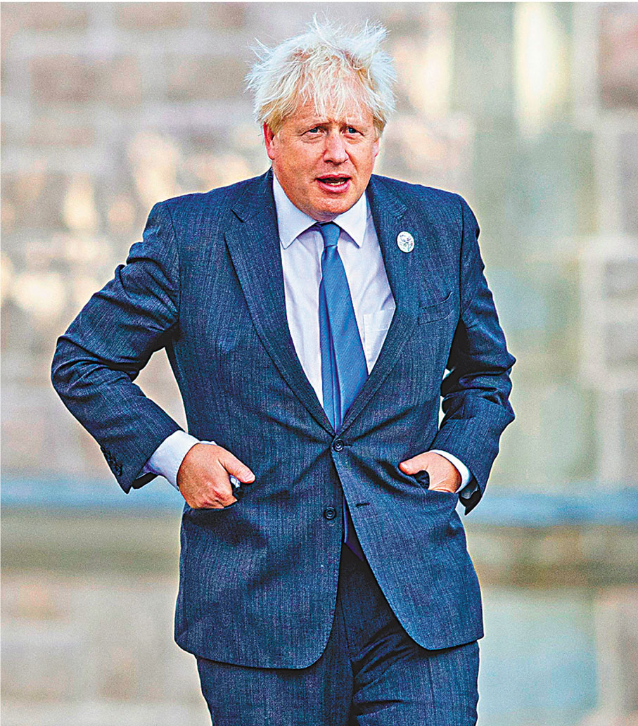 ● 英國首相約翰遜
