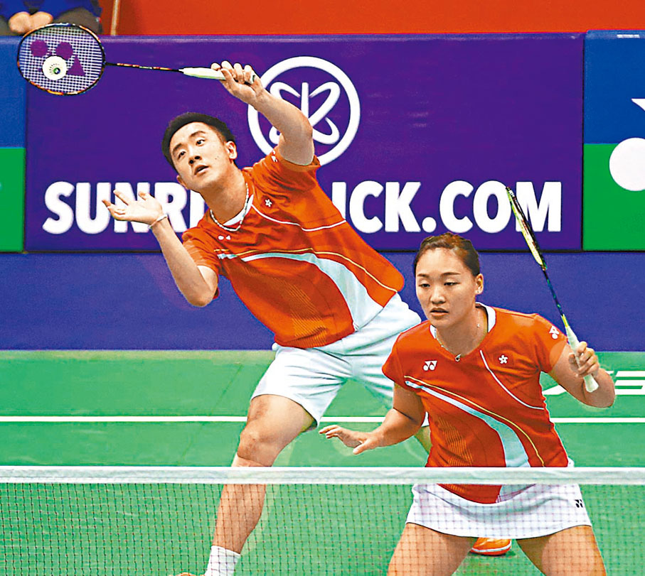 ●鄧俊文（左）/謝影雪東京奧運後人氣急升。資料圖片