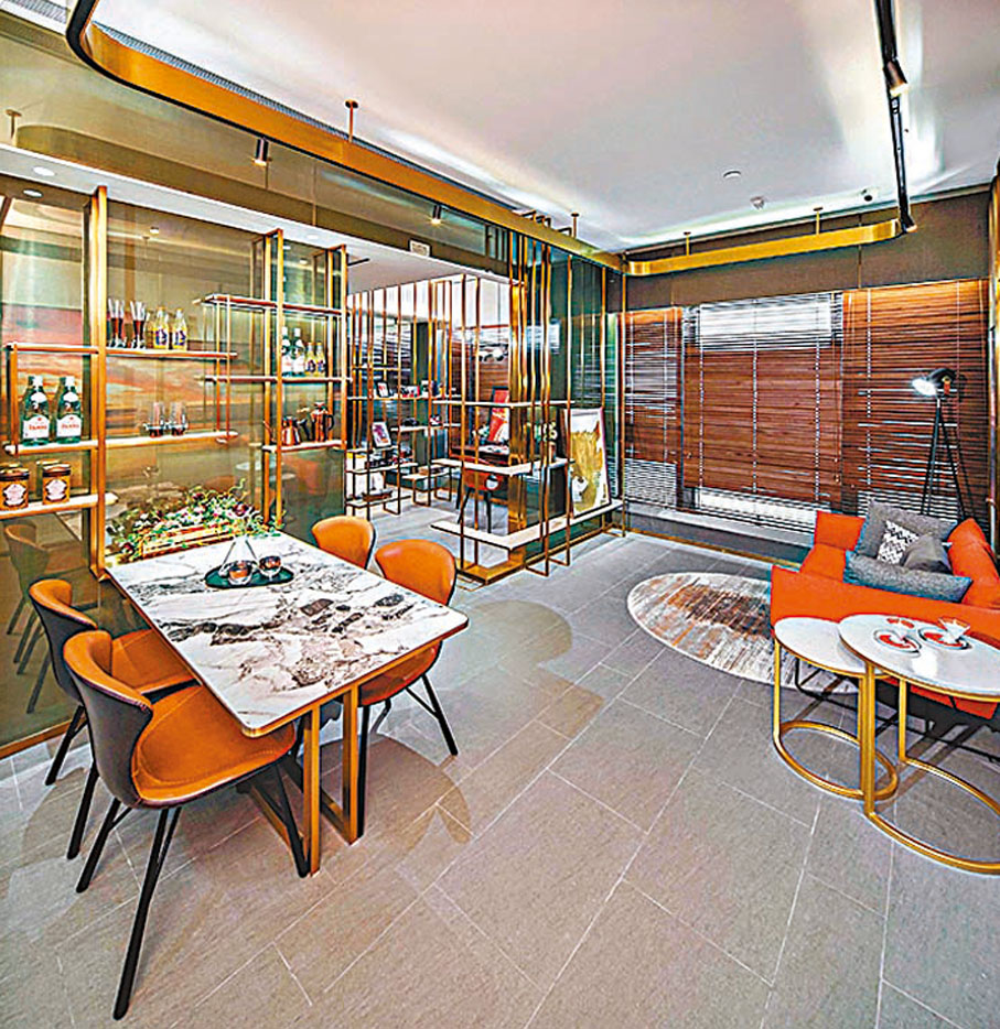 ●洪水橋#LYOS的462方呎經改動示範單位。