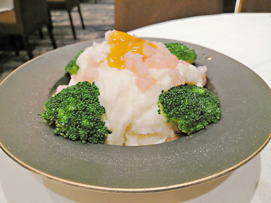 ●煎蝦湯帶子賽螃蟹