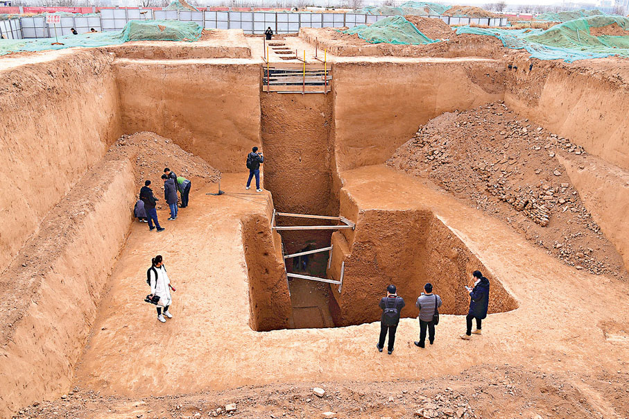 ●薛紹墓為超高規格甚至越制的「雙室磚券墓」。