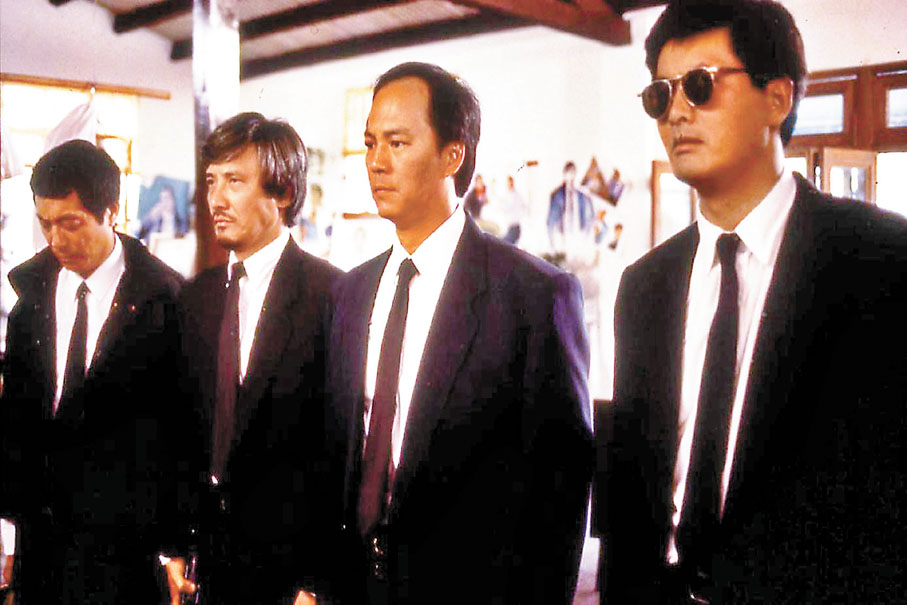 ●石天飾演龍四（左二）讓人印象難忘。