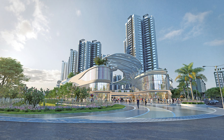 廣州● 廣州白雲北「嘉云匯」分三期發展，提供約4900 個單位。項目位於花都與白雲交匯處，毗鄰國內三大航空樞紐之一的廣州白雲機場，發展潛力無限。