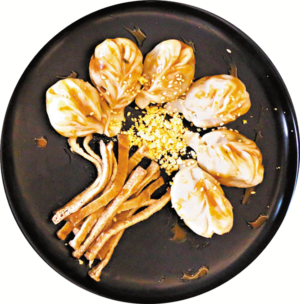 ●「許願樹」造型擺盤。