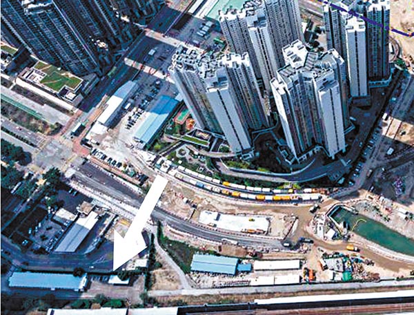 ●東涌牽引配電站物業發展項目（左下）提供1,400至1,800伙住宅單位。資料圖片