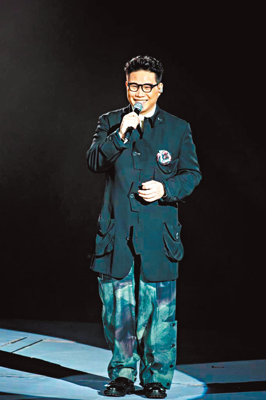 ●54歲的蘇永康已是最年輕的表演嘉賓。