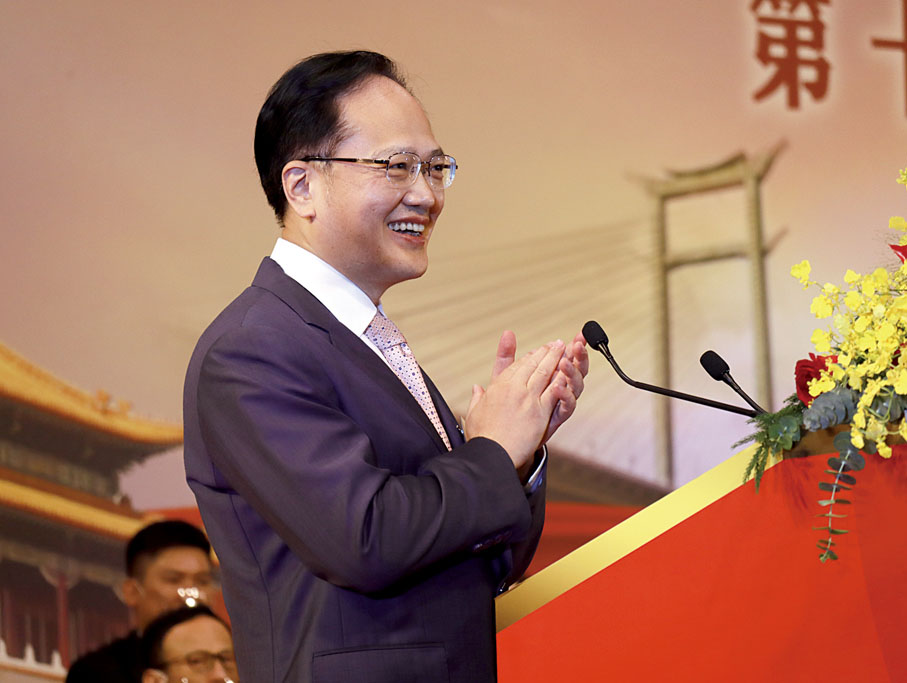 ●香港中聯辦副主任陳冬致辭