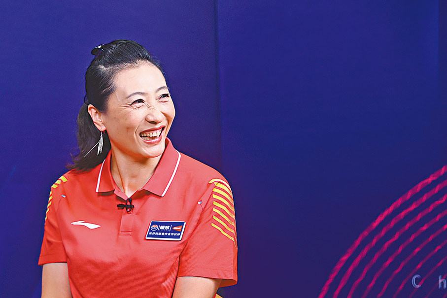 ● 張寧免費為蔚縣小米代言。 中新社