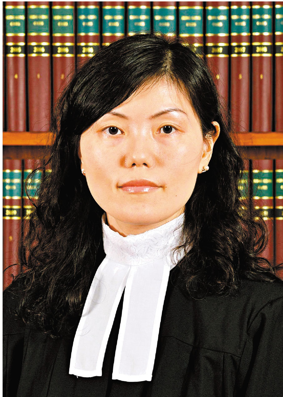 ●區域法院女暫委法官張潔宜。 資料圖片