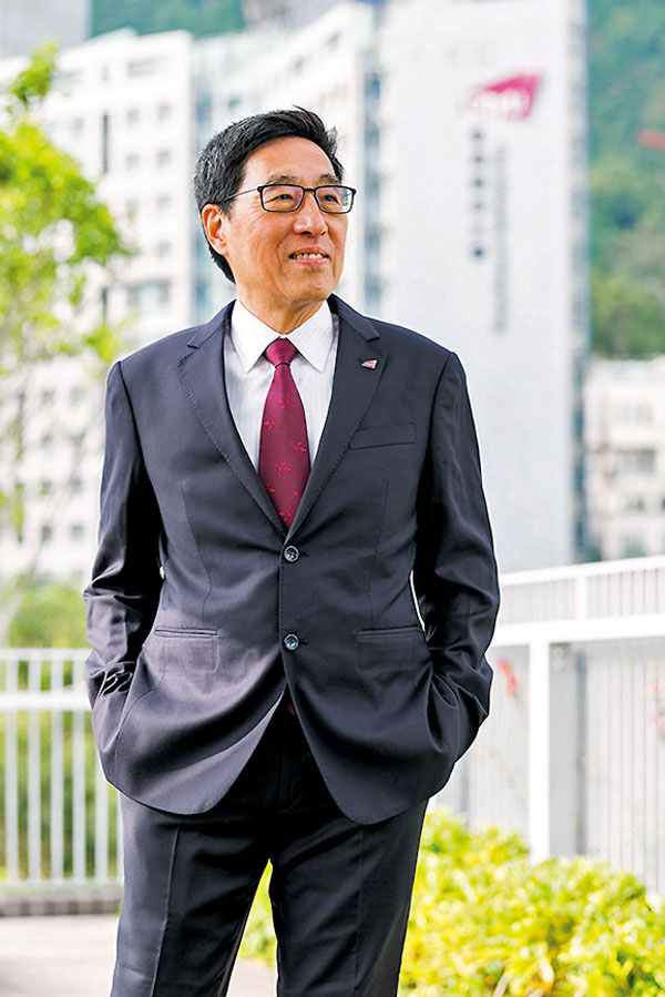 ●城大證實校長郭位任期屆滿不續任。 資料圖片