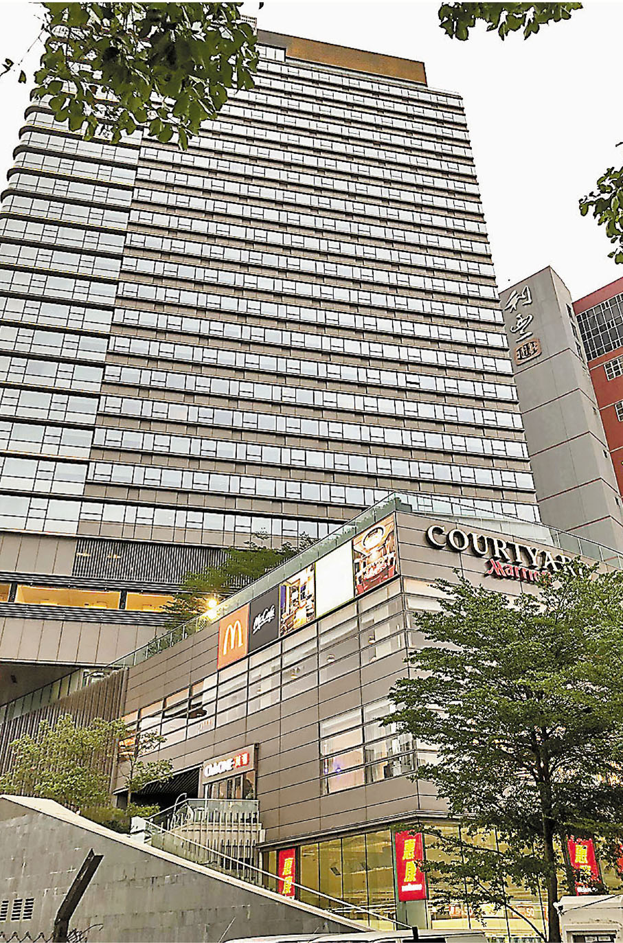 ●沙田萬怡酒店提供500個房間作外傭檢疫，每晚650元連三餐。 資料圖片