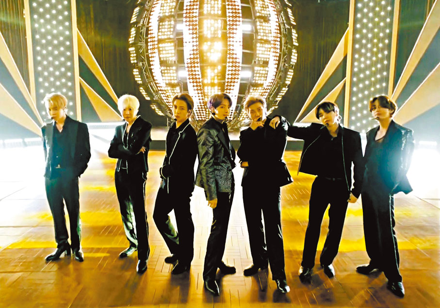 ● BTS跟去年一樣得到4項大獎。 資料圖片