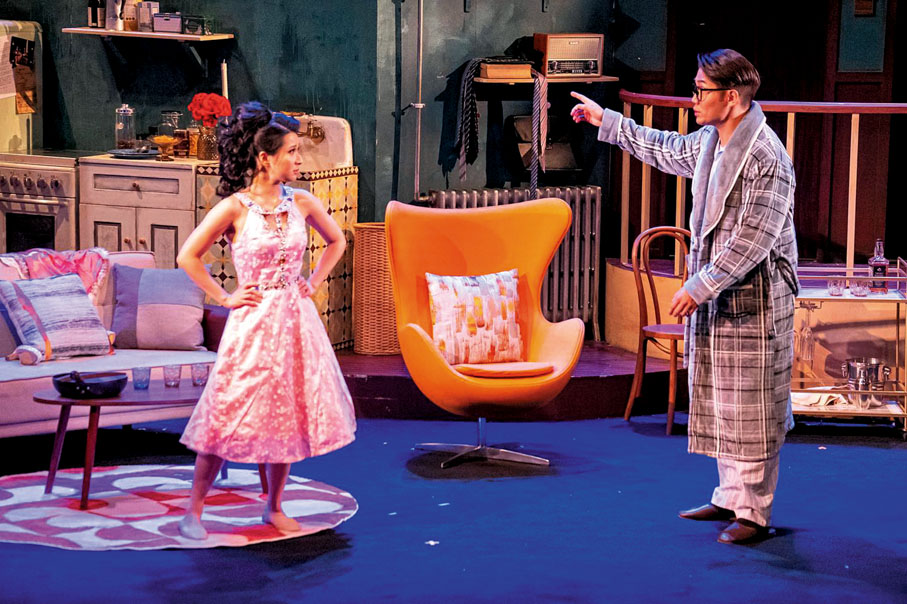 ●蔡頌思稱自己在喜劇中更注重笑位字眼和表演節奏。 受訪者供圖