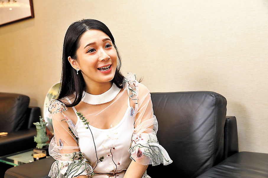 ●她講述大學時期發掘到自己的天分。