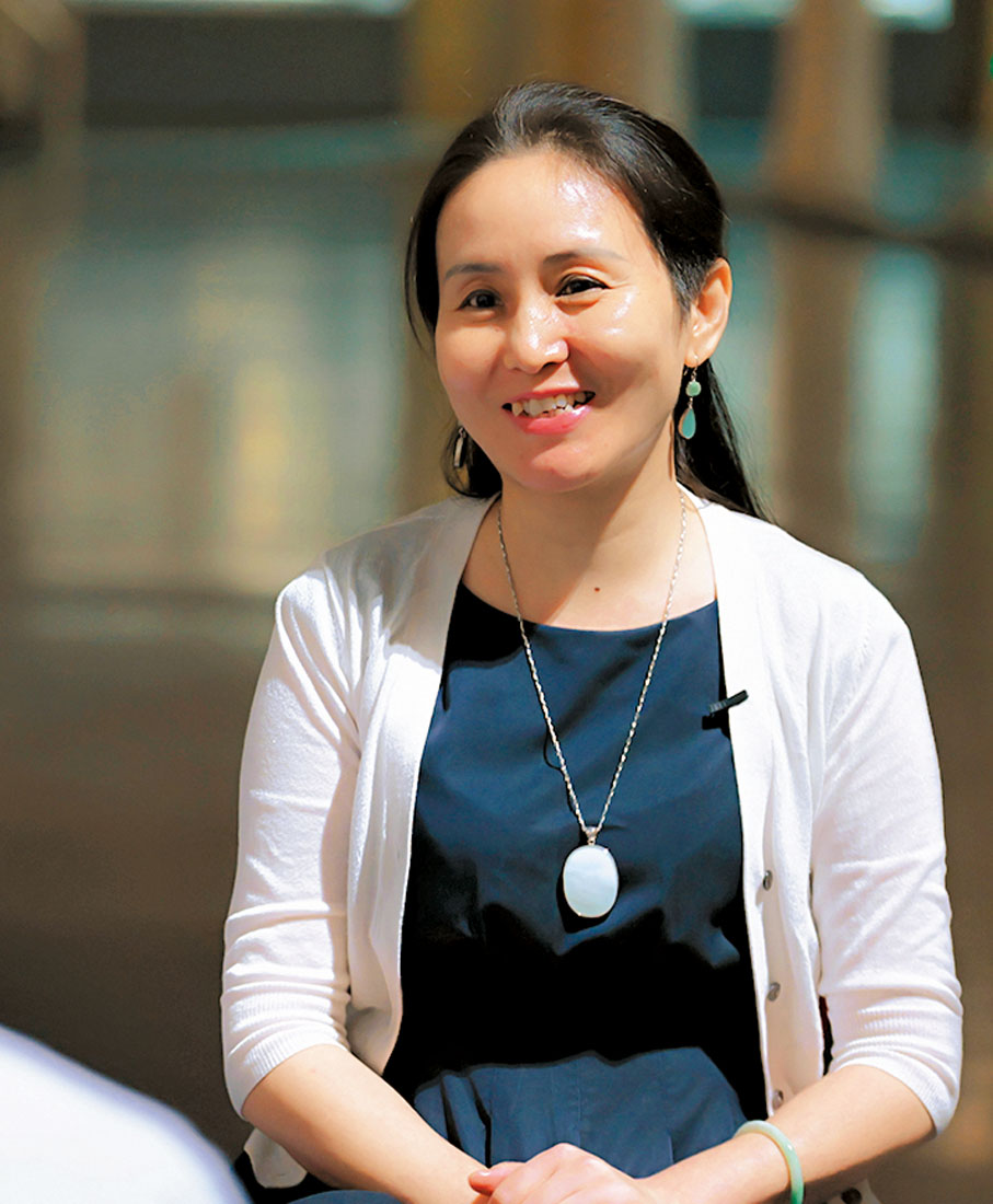 ●白芳希望新廣繡擁抱現代審美煥發生機。