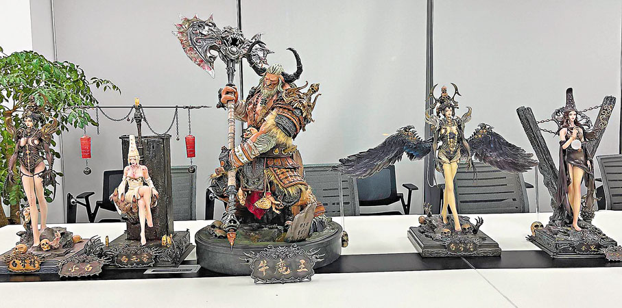 ●原創手辦西遊記人物系列。