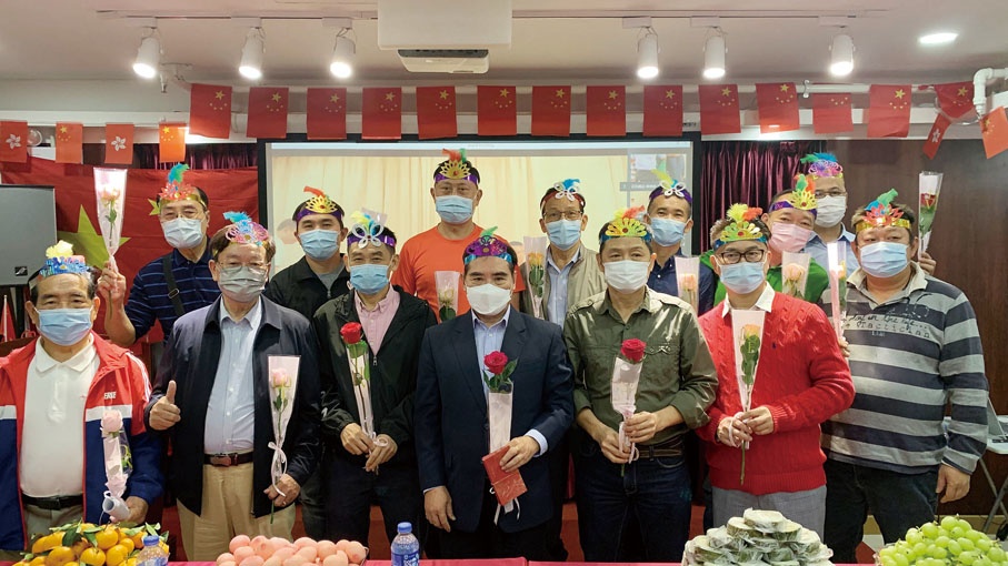 ●符會長及全體會董為7月至11月份的會董慶祝生日，舉辦會董集體生日會。