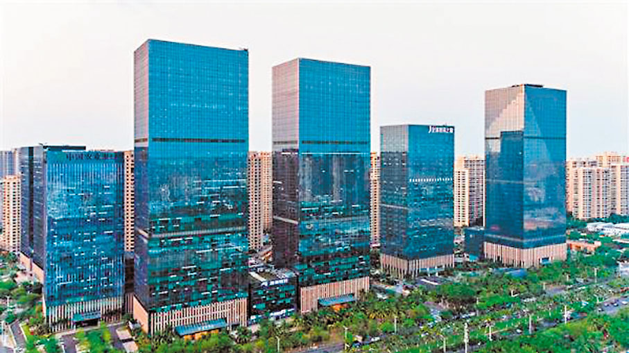 ● 海南省金融業「十四五」發展規劃提出到2025年，金融業增加值要達到1,000億元人民幣，金融行業佔GDP比重達到10%。資料圖片 