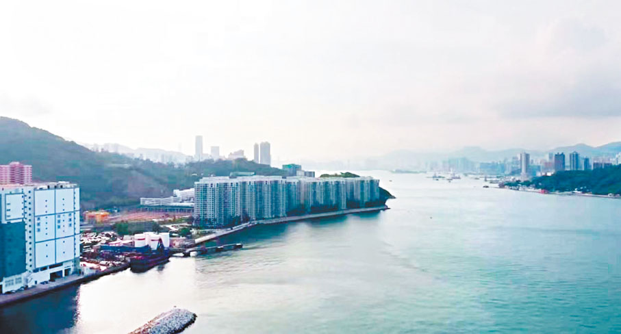 ●樓房住得太過接近水邊即為「割腳水」。