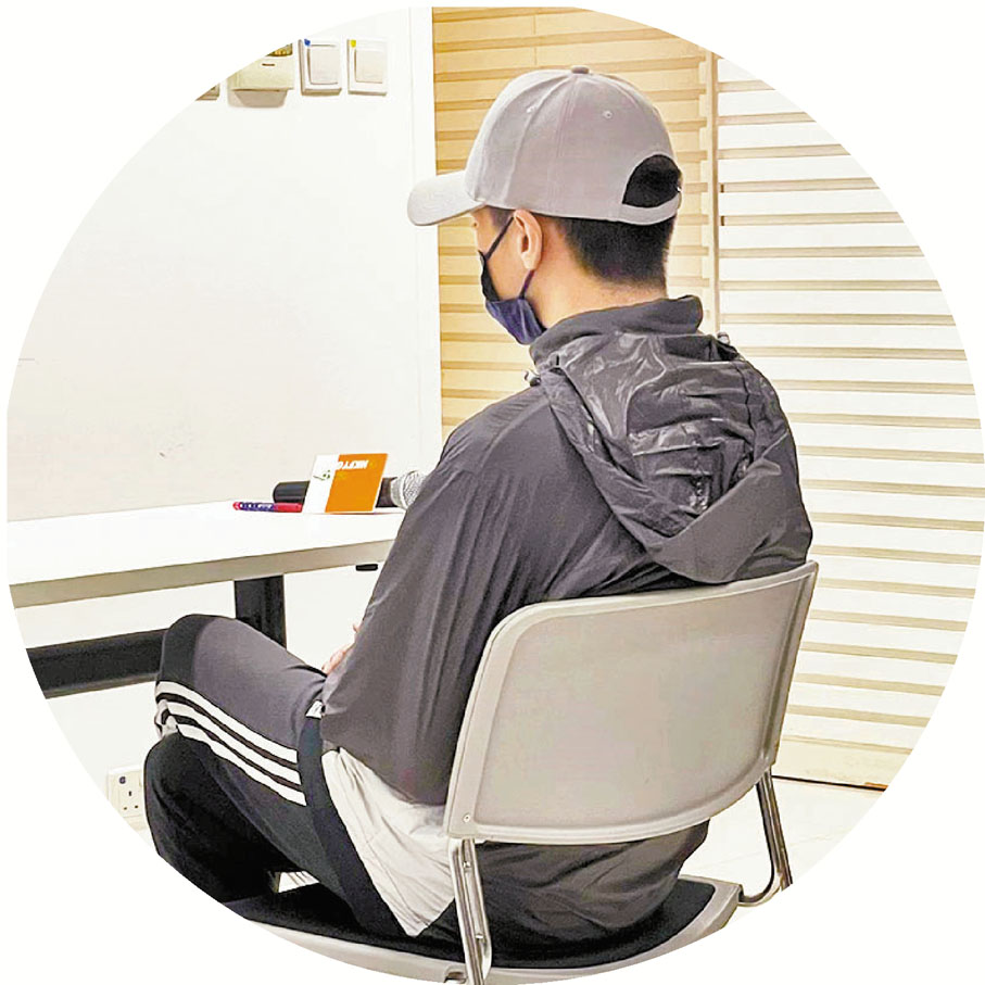 ●阿文曾因藏毒被判感化令18個月，呼籲青少年不要誤信網上關於大麻的資料。香港文匯報記者  攝