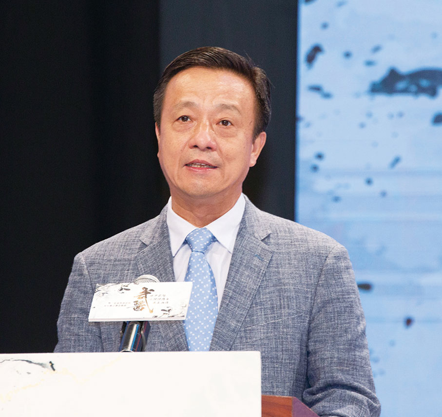 ●全國政協委員、中國和平統一促進會香港總會會長姚志勝。