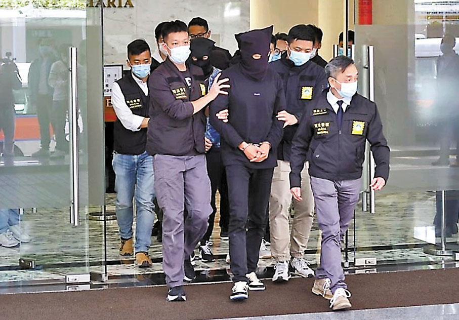 ●澳門破獲不法經營賭博及洗黑錢集團，拘11人包括太陽城集團主席周焯華。 資料圖片