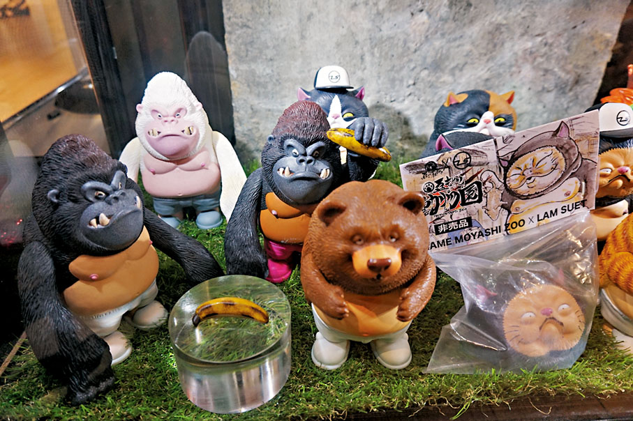 ●除鮪魚外，Chino亦有設計其他形象。