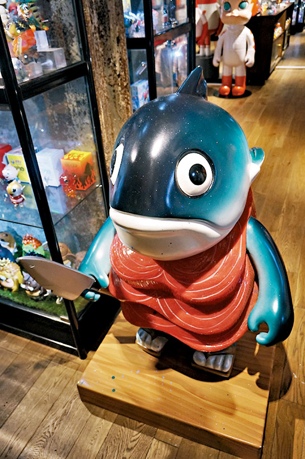 ●代表食物之怨氣的「JIRO魚次郎」。