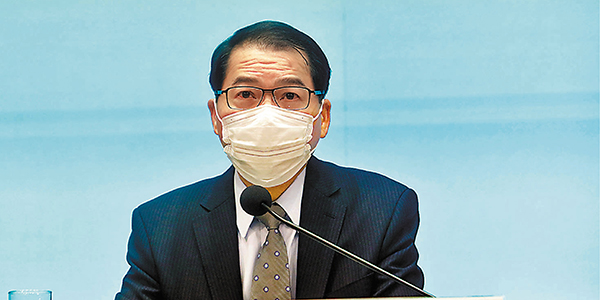 ●區志光透露，「指定區域」的工程最快下周動工、明年4月竣工。  資料圖片