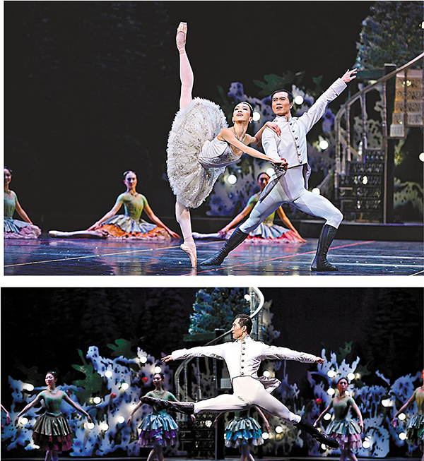 ●魏巍在《胡桃夾子》中。