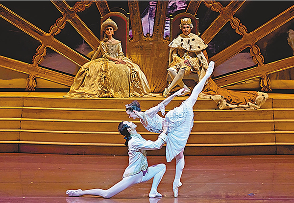 ●魏巍在《睡美人》中飾演迪塞爾王子。