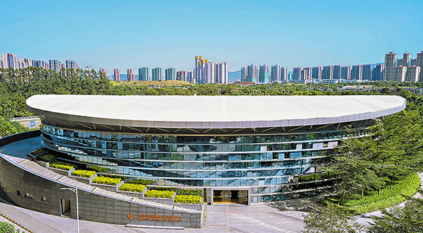 ●大灣區國際疫苗創新中心外景。 香港文匯報深圳傳真