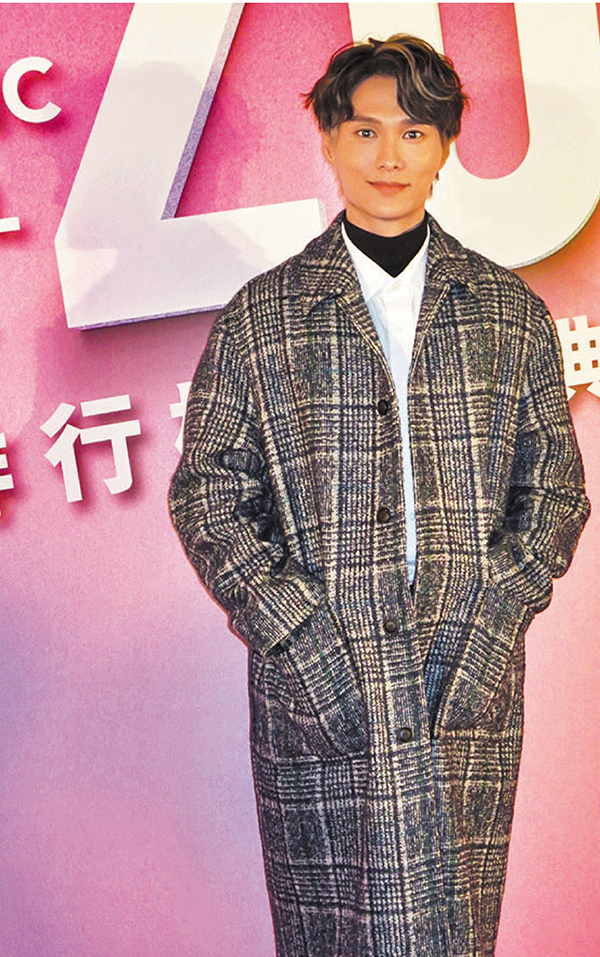 ● 胡鴻鈞表示會以去派對心態參加頒獎禮。