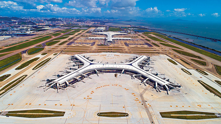 衛星廳全景   香港文匯報深圳傳真