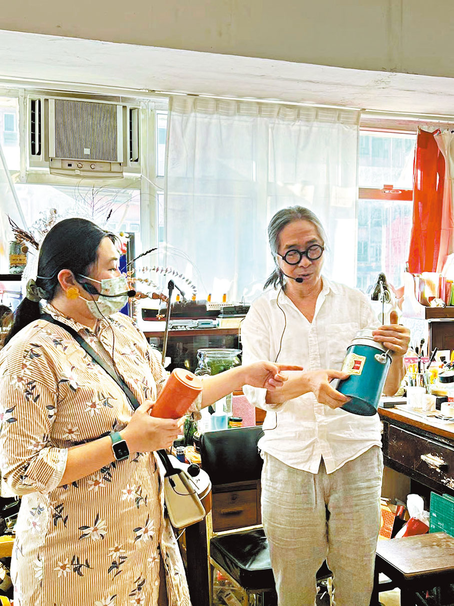 ●懷舊水壺是舊區的獨特物件。