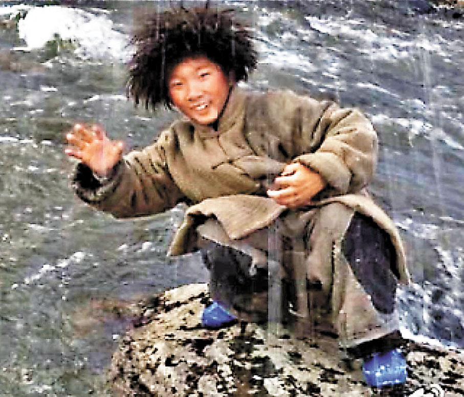 ●蘇翊鳴曾在《智取威虎山》飾演「小栓子」。蘇翊鳴微博圖片