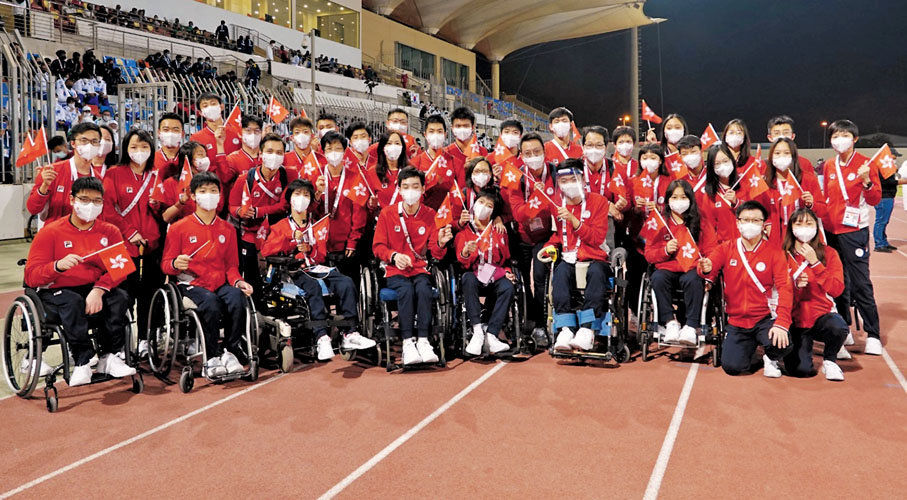 ●港隊於今屆比賽共取得9金11銀12銅。  香港殘疾人奧委會暨傷殘人士體育協會圖片